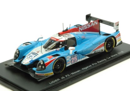 Immagine di LIGIER JS P2 N.25 17th LM 2016 M.MUNEMANN-C.HOY-A.PIZZITOLA 1:43
