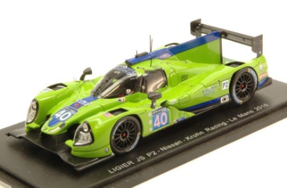 Immagine di LIGIER JS P2 N.40 22th LM 2016 T.KROHN-N.JONSSON-J.BARBOSA 1:43