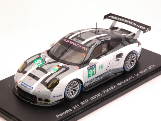 Immagine di PORSCHE 911 RSR N.91 DNF LM 2016 P.PILET-K.ESTRE-N.TANDY 1:43
