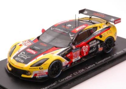 Immagine di CORVETTE C7 Z06 N.50 37th LM 2016 Y.YAMAGISHI-P.RAQUES-J.P.BELLOC 1:43