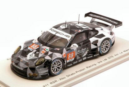 Immagine di PORSCHE 911 RSR N.88 28th LM 2016 AL QUABAISI-LONG-HANSSON 1:43
