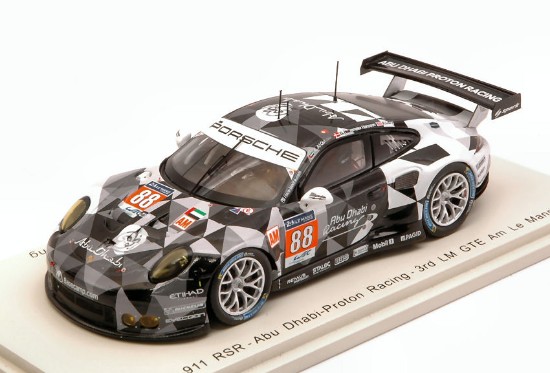 Immagine di PORSCHE 911 RSR N.88 28th LM 2016 AL QUABAISI-LONG-HANSSON 1:43
