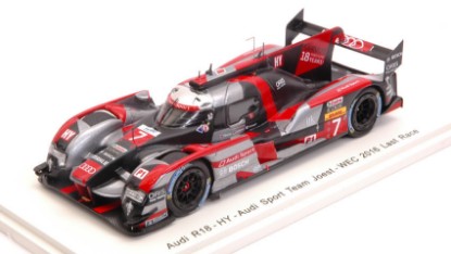 Immagine di AUDI R18 HY N.7 2nd 6H OF BAHRAIN 2016 FASSLER-LOTTERER-TRELUYER 1:43