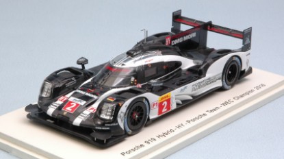 Immagine di PORSCHE 919 HYBRID HY N.2 1^ 6H BAHR.2016 CHAMP.WEC DUMAS-JANI-LIEB 1:43