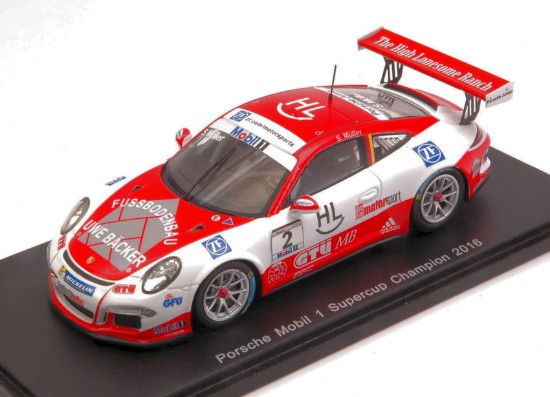 Immagine di PORSCHE CARRERA CUP N.2 MOBIL 1 SUPERCUP 2016 SVEN MULLER 1:43