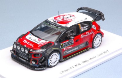 Immagine di CITROEN C3 WRC N.7 DNF MONTE CARLO 2017 K.MEEKE-P.NAGLE 1:43
