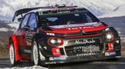 Immagine di CITROEN C3 WRC N.8 9th MONTE CARLO 2017 S.LEFEBVRE-G.MOREAU 1:43