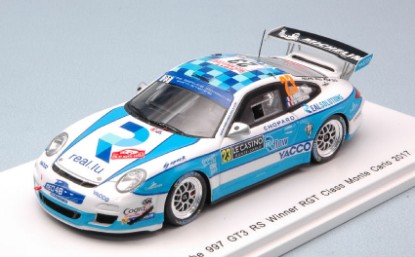 Immagine di PORSCHE 997 GT3 N.23 WINNER CLASS M.CARLO 2017 R.DUMAS-TURCKHHEIM 1:43