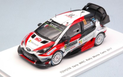 Immagine di TOYOTA YARIS WRC N.11 16th MONTE CARLO 2017 J.HANNINEN-K.LINDSTROM 1:43