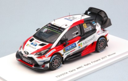 Immagine di TOYOTA YARIS WRC N.12 WINNER FINLAND RALLY E.LAPPI-J.FERM 1:43