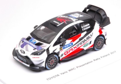 Immagine di TOYOTA YARIS WRC PRESENTATION N.VIP RALLY FINLAND 2017 GRONHOLM-KARPPAN.