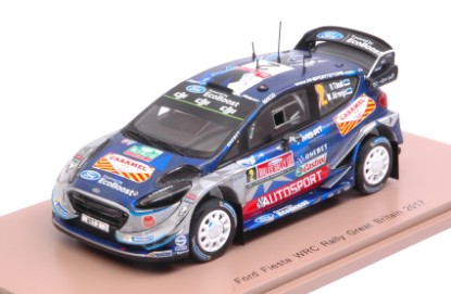 Immagine di FORD FIESTA WRC N.2 3rd GREAT BRITAIN 2017 O.TANAK-M.JAEVEOJA 1:43