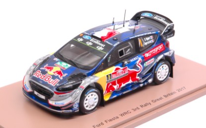 Immagine di FORD FIESTA WRC N.1 3rd GREAT BRITAIN 2017 S.OGIER-J.INGRASSIA 1:43