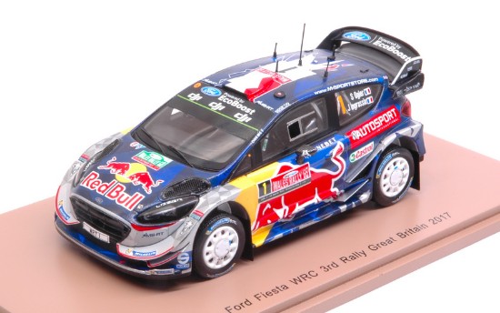 Immagine di FORD FIESTA WRC N.1 3rd GREAT BRITAIN 2017 S.OGIER-J.INGRASSIA 1:43