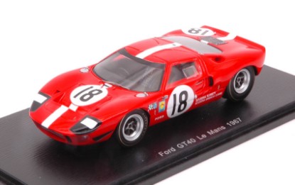Immagine di FORD GT40 N.18 DNF LM 1967 U.MAGLIOLI-M.CASONI 1:43