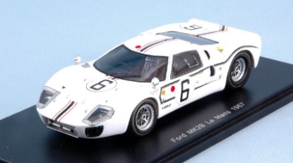 Immagine di FORD MK IIB N.6 ACCIDENT LM 1967 J.SCHLESSER-G.LIGIER 1:43
