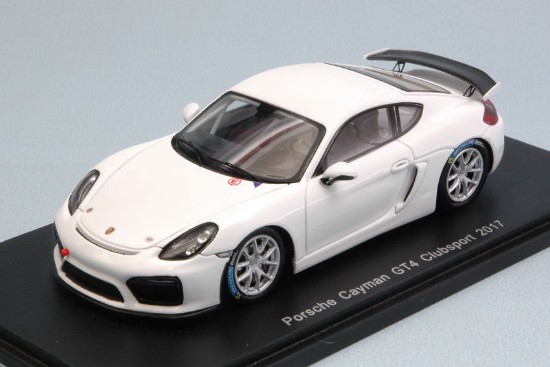 Immagine di PORSCHE CAYMAN GT4 CLUBSPORT 2017 WHITE 1:43