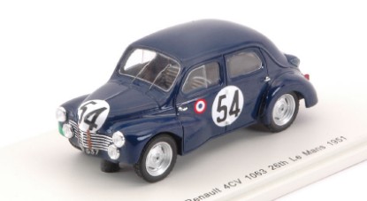 Immagine di RENAULT 4CV 1063 N.54 27th LM 1951 J.LECAT-H.SENFFTLEBEN 1:43