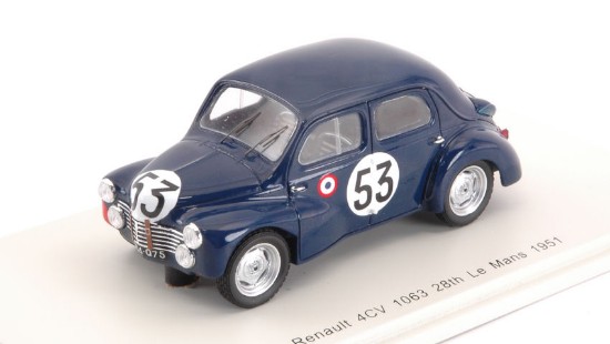 Immagine di RENAULT 4CV 1063 N.53 29th (WINNER CLASS) LM 1951 J.E.VERNET-J.PAIRAD