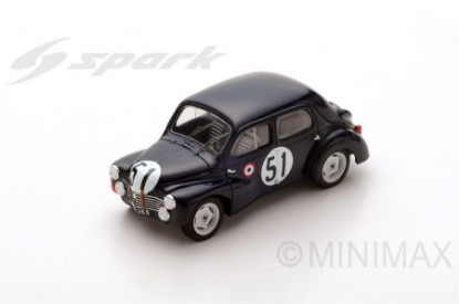 Immagine di RENAULT 4CV-1063 N.51 ACCIDENT LM 1951 J.L.ROSIER-J.ESTAGER 1:43