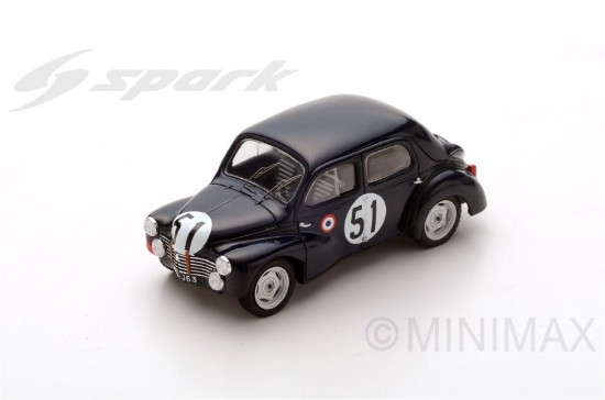 Immagine di RENAULT 4CV-1063 N.51 ACCIDENT LM 1951 J.L.ROSIER-J.ESTAGER 1:43
