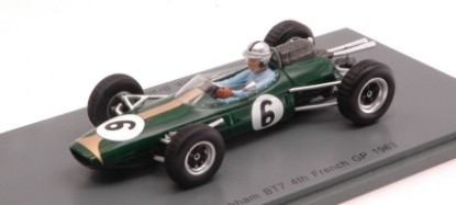 Immagine di BRABHAM BT7 JACK BRABHAM 1963 N.6 4th FRENCH GP 1:43