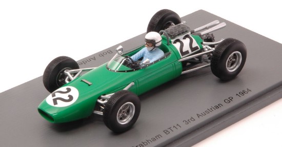 Immagine di BRABHAM BT11 B.ANDERSON 1964 N.22 3rd AUSTRIAN GP 1:43
