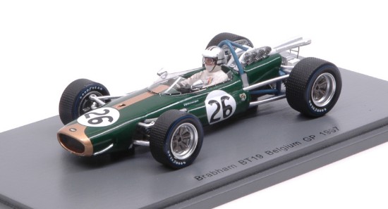 Immagine di BRABHAM BT19 D.HULME 1967 N.26 RETIRED BELGIUM GP 1:43
