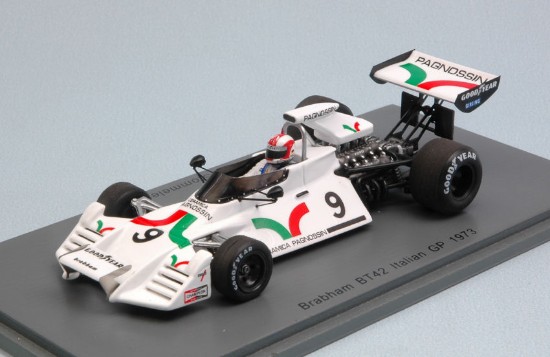 Immagine di BRABHAM BT42 R.STOMMELEN 1973 N.9 12th ITALIAN GP 1:43