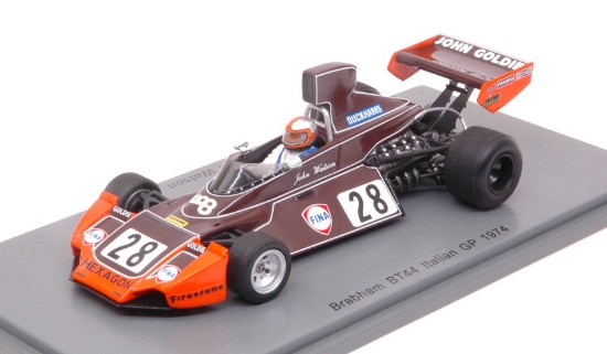 Immagine di BRABHAM BT44 J.WATSON 1974 N.28 5th ITALIAN GP 1:43