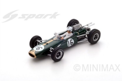 Immagine di BRABHAM BT11 D.HULME 1965 N.16 4th FRENCH GP 1:43