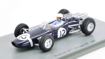 Immagine di BRABHAM BT7 JO BONNIER 1965 N.12 7th MONACO GP 1:43