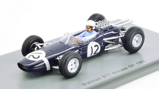 Immagine di BRABHAM BT7 JO BONNIER 1965 N.12 7th MONACO GP 1:43