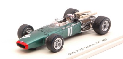 Immagine di BRM P115 J.STEWART 1967 N.11 RETIRED GERMAN GP 1:43