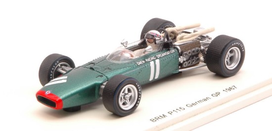 Immagine di BRM P115 J.STEWART 1967 N.11 RETIRED GERMAN GP 1:43