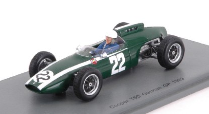 Immagine di COOPER T60 MARIO DE ARAUJO CABRAL 1963 N.22 DNF GERMAN GP 1:43