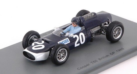 Immagine di COOPER T60 J.RHODES 1965 N.20 DNF BRITISH GP 1:43