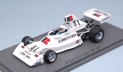 Immagine di ENSIGN N.174 R.WUNDERINK 1975 N.31 RETIRED SPAIN GP 1:43