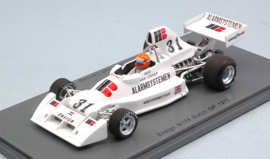 Immagine di ENSIGN N174 G.VAN LENNEP 1975 N.31 10th DUTCH GP 1:43
