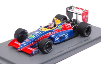 Immagine di LARROUSSELOLA LC88 P.ALLIOT 1988 N.30 COLLISION W/PATRESE MONACO GP 1:43