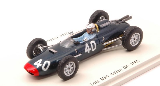 Immagine di LOLA MK4 M.HAILWOOD 1963 N.40 10th ITALIAN GP 1:43