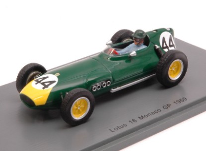 Immagine di LOTUS 16 B.HALFORD 1959 N.44 COLLISION MONACO GP 1:43