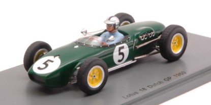 Immagine di LOTUS 18 A.STACEY 1960 N.5 RETIRED DUTCH GP 1:43