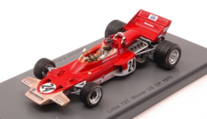 Immagine di LOTUS 72C E.FITTIPALDI 1970 N.24 WINNER US GP 1:43