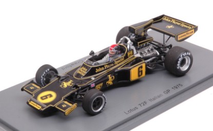 Immagine di LOTUS 72F J.CRAWFORD 1975 N.6 13th ITALIAN GP 1:43