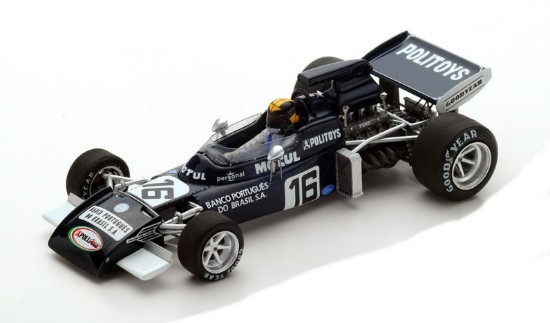 Immagine di MARCH 711 CARLOS PACE 1972 N.16 5th BELGIAN GP 1:43