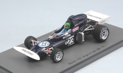 Immagine di MARCH 721 H.PESCAROLO 1972 N.23 8th ARGENTINIAN GP 1:43