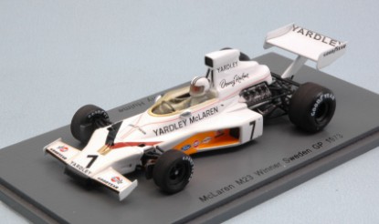 Immagine di MC LAREN M23 D.HULME 1973 N.7 WINNER SWEDISH GP 1:43