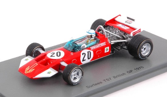 Immagine di SURTEES TS7 J.SURTEES 1970 N.20 RETIRED BRITISH GP 1:43