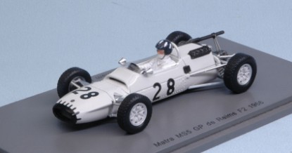 Immagine di MATRA MS5 G.HILL 1966 N.28 GRAND PRIX DE REIMS F2 1:43